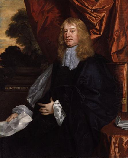 Portrait of Abraham Cowley, Sir Peter Lely